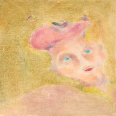 Scintillement des pensées 绘画 标题为“Scintillement des p…” 由Rachele De Dominicis, 原创艺术品, 油 安装在纸板上