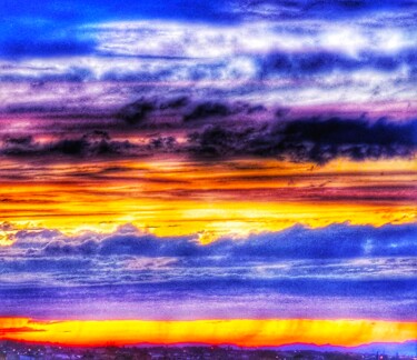 El color de la tormenta Fotografie getiteld "El color de la torm…" door Miguel Sanguesa, Origineel Kunstwerk, Digitale fotografie