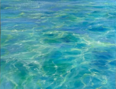 Schilderij getiteld "Movement of Life." door Anna Evtushenko, Origineel Kunstwerk, Olie
