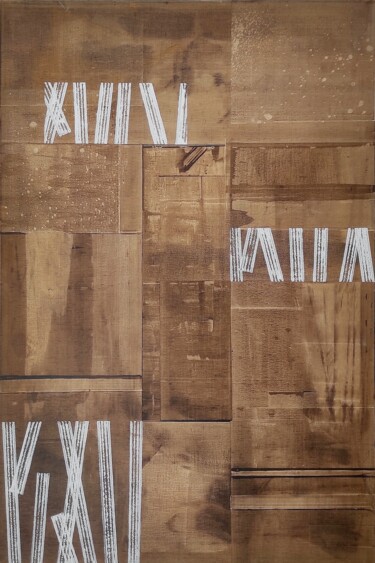 Painting titled "56" by Pashka Andriychuk, Original Artwork, Acrylic