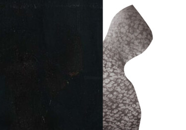Collages intitulée "collage 13" par Charles Dusaussoy, Œuvre d'art originale, Collages Monté sur Aluminium