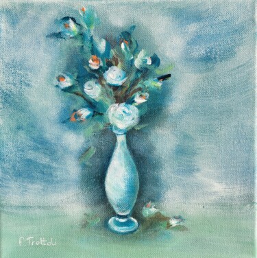 "Murmure d'azur" başlıklı Tablo Florence Trottoli tarafından, Orijinal sanat, Akrilik