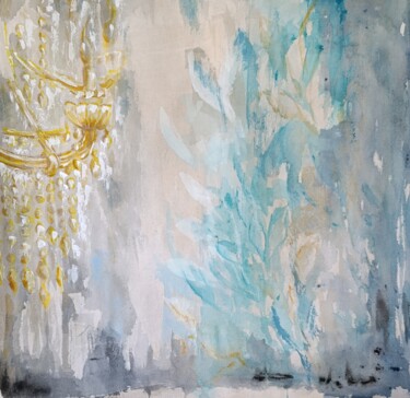 Schilderij getiteld "Lumier" door Ludo, Origineel Kunstwerk, Acryl