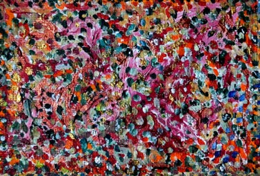 Pittura intitolato "Abstracted nature -…" da Milto Sideris, Opera d'arte originale, Acrilico