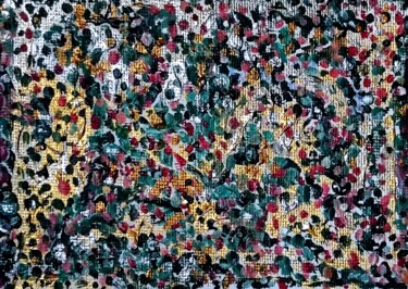 Pittura intitolato "Abstracted nature -…" da Milto Sideris, Opera d'arte originale, Acrilico