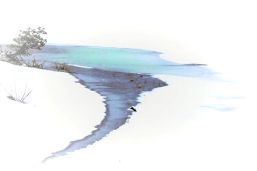 Photography titled "Wachusett Abstract" by Bavosi Photoart, Original Artwork, Digital Photography