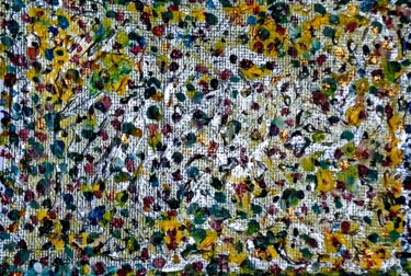 Painting titled "Abstracted nature -…" by Milto Sideris, Original Artwork, Acrylic
