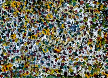 Painting titled "Abstracted nature -…" by Milto Sideris, Original Artwork, Acrylic