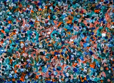 绘画 标题为“Abstracted nature -…” 由Milto Sideris, 原创艺术品, 丙烯