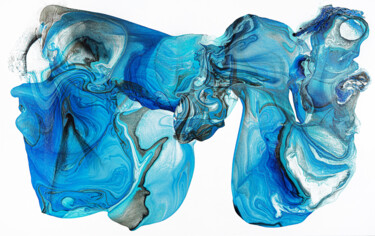 Malerei mit dem Titel "Racing Heart" von Fintan Whelan, Original-Kunstwerk, Öl Auf Keilrahmen aus Holz montiert