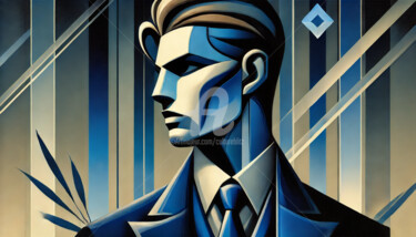 数字艺术 标题为“Stylistic spy” 由Cultureblitz, 原创艺术品, 数字油画