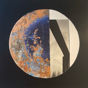Collages intitulée "collage 42" par Charles Dusaussoy, Œuvre d'art originale, Collages Monté sur Aluminium