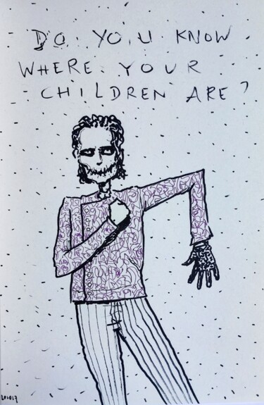 「Should have been a…」というタイトルの描画 Milto Siderisによって, オリジナルのアートワーク, インク