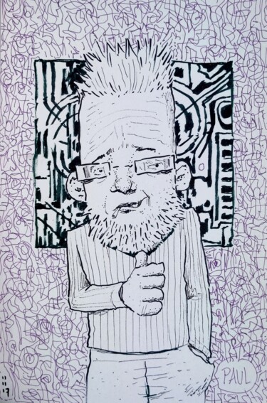 제목이 "Paul"인 그림 Milto Sideris로, 원작, 잉크