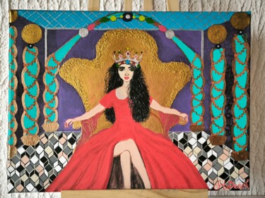 绘画 标题为“Пространство Трансф…” 由Margarita Desch, 原创艺术品, 丙烯 安装在木质担架架上