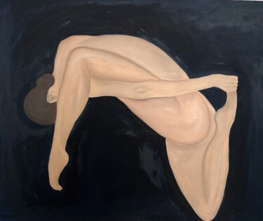 제목이 "Breathe of Balance"인 미술작품 Ivanna Demianiuk (DANAVI)로, 원작, 기름 나무 들것 프레임에 장착됨