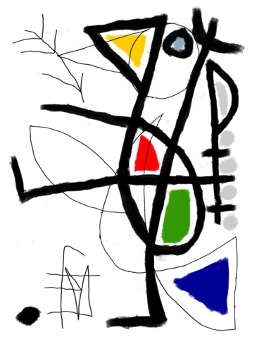 Arts numériques intitulée "Guerre ou Paix" par Franck Vidal, Œuvre d'art originale, Peinture numérique