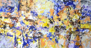 Peinture intitulée "Abstract Expression…" par Iryna Kastsova, Œuvre d'art originale, Acrylique Monté sur Châssis en bois