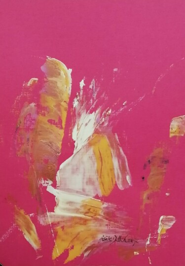 A la rencontre Painting titled "A la rencontre" by Gisèle Dalla Longa, Original Artwork, Acrylic