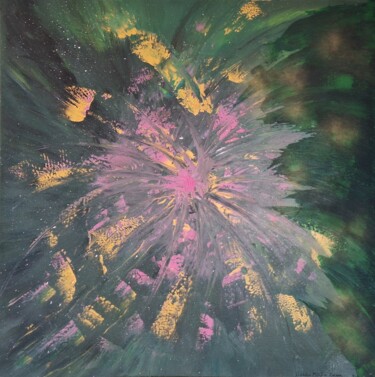Peinture intitulée "L' Éclat du temps" par Nathalie Mitifiot Zeiger, Œuvre d'art originale, Acrylique Monté sur Châssis en b…
