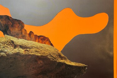 Collages intitulée "collage 92" par Charles Dusaussoy, Œuvre d'art originale, Collages Monté sur Plexiglas