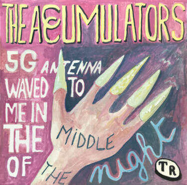 Malarstwo zatytułowany „The Accumulators /…” autorstwa Julien Fargetton, Oryginalna praca, Gwasz