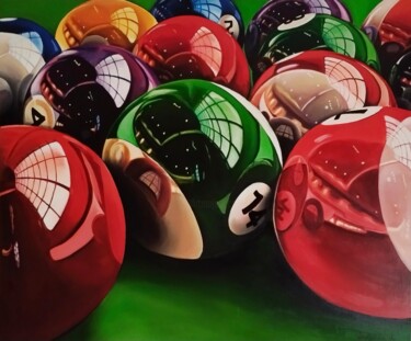Peinture intitulée "Right Choice" par Antonina Leshchenko, Œuvre d'art originale, Huile Monté sur Châssis en bois