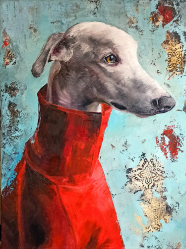 Malarstwo zatytułowany „Harcik” autorstwa Ewa Kędziorek (Marias), Oryginalna praca, Akryl