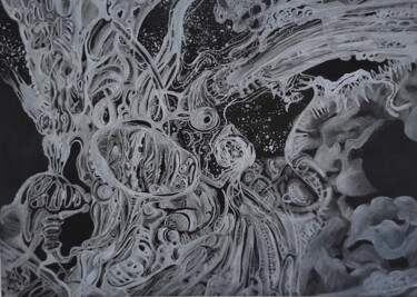 Tekening getiteld "sans-titre" door Aliénor Poulain De La Fontaine, Origineel Kunstwerk, Potlood