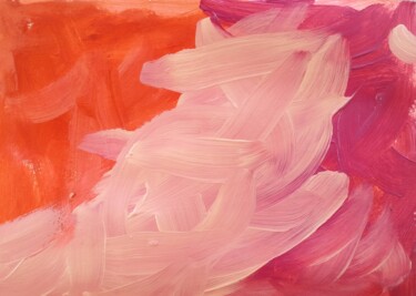 Malerei mit dem Titel "Ineinander gelegte…" von Petra Caflisch, Original-Kunstwerk, Acryl