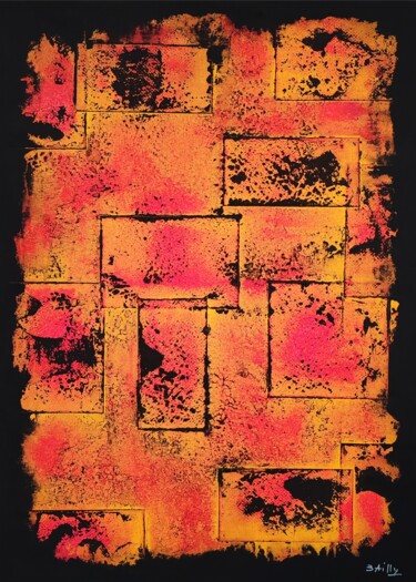 Peinture intitulée "BAILLY 36" par Vincent Bailly, Œuvre d'art originale, Acrylique Monté sur Châssis en bois