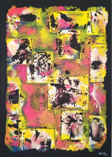 Peinture intitulée "BAILLY 48" par Vincent Bailly, Œuvre d'art originale, Acrylique Monté sur Châssis en bois