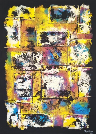 Peinture intitulée "BAILLY 131" par Vincent Bailly, Œuvre d'art originale, Acrylique Monté sur Châssis en bois