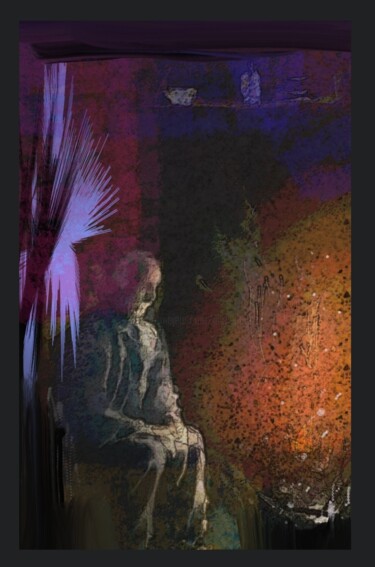 Arts numériques intitulée "Le vieil homme revi…" par Jacky Patin, Œuvre d'art originale, Peinture numérique