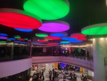 Photography titled "Colorful disks high…" by Avik Chakravorty, Original Artwork, Digital Photography