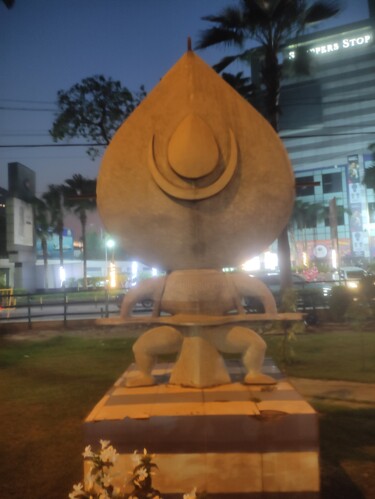 Photography titled "Unknown sculpture" by Avik Chakravorty, Original Artwork, Digital Photography