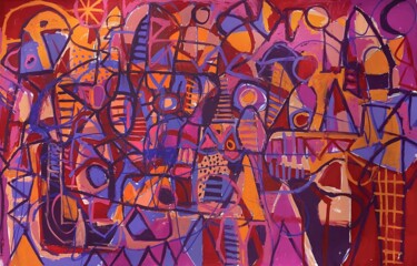 제목이 "Improvisación 5 Ser…"인 미술작품 Enrique Pichardo로, 원작, 아크릴