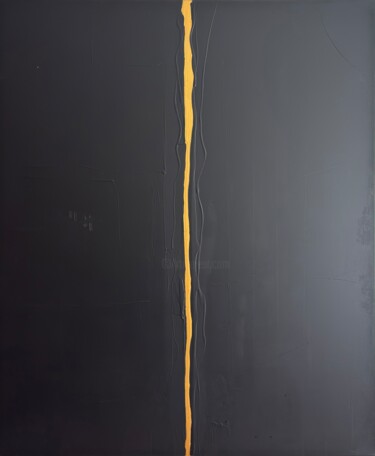 绘画 标题为“The Golden Rift I” 由Ilir Osmani (Art Brovina), 原创艺术品, 丙烯
