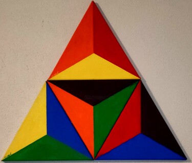 Painting titled "4 Prim.Two" by Fadiese, Original Artwork, Acrylic
