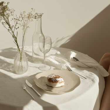 Digital Arts titled "Dining 40" by Nikaleona, Original Artwork, AI generated image