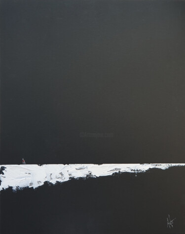 Painting titled "Path" by Loba-Nova Natalia, Original Artwork, Acrylic