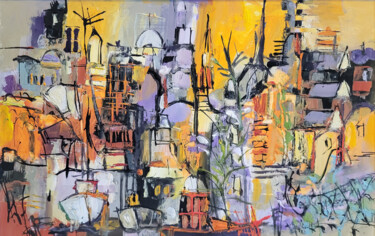 "Gouaches de Février…" başlıklı Tablo Muriel Cayet tarafından, Orijinal sanat, Guaş boya