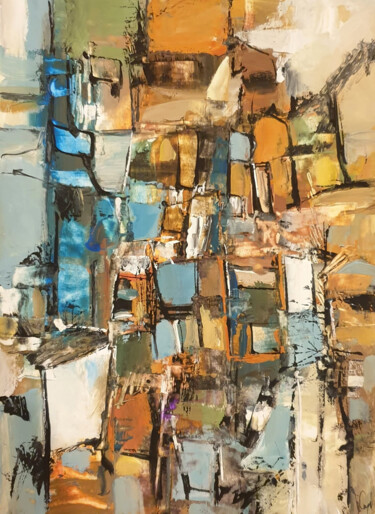 "Gouaches de Février…" başlıklı Tablo Muriel Cayet tarafından, Orijinal sanat, Guaş boya