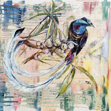 绘画 标题为“bird of Paradise” 由Yulia Belasla, 原创艺术品, 油