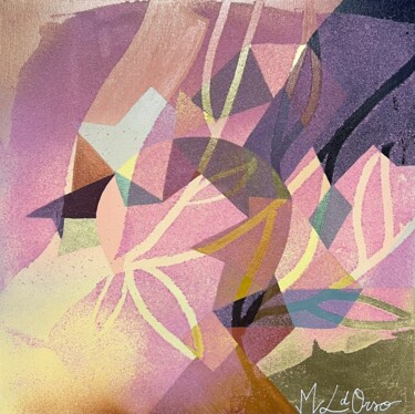 Pintura intitulada "Aurora" por Marie-Laure D'Orso, Obras de arte originais, Acrílico Montado em Armação em madeira