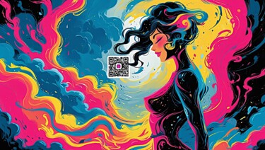 QR code: tempest nude Digital Arts titled "QR code: tempest nu…" by Modane, Original Artwork, AI generated image
