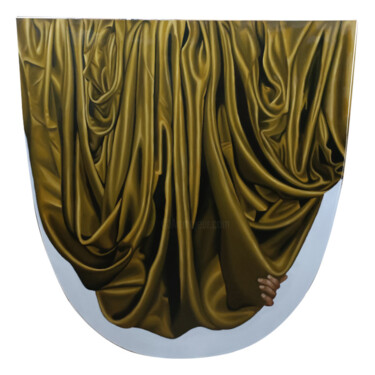 Unveiling Strenght Peinture intitulée "Unveiling Strenght" par Kalsoom Iftikhar Bhatti, Œuvre d'art originale, Huile