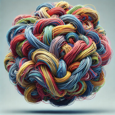 Digital Arts titled "Affinity in Motion:…" by Alberto Capitani, Original Artwork, AI generated image