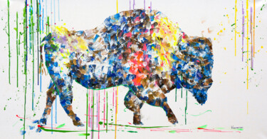 Beautiful Buffalo "Beautiful Buffalo" başlıklı Tablo Anatoli Voznarski tarafından, Orijinal sanat, Akrilik