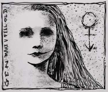 Drawing titled "Plastic surgery" by Milto Sideris, Original Artwork, Ink